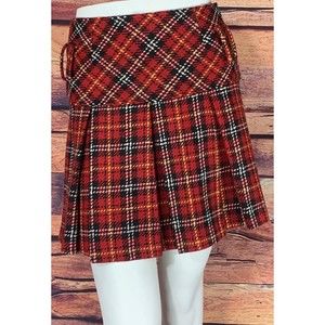 SPORT ADA Women's S (SZ 36) Wool Blend Pleated Skirt